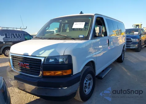2023 GMC Savana Passenger Rwd 3500 Extended Wheelbase Ls из США, поврежденный, VIN 1GJZ7NFP9P1101507